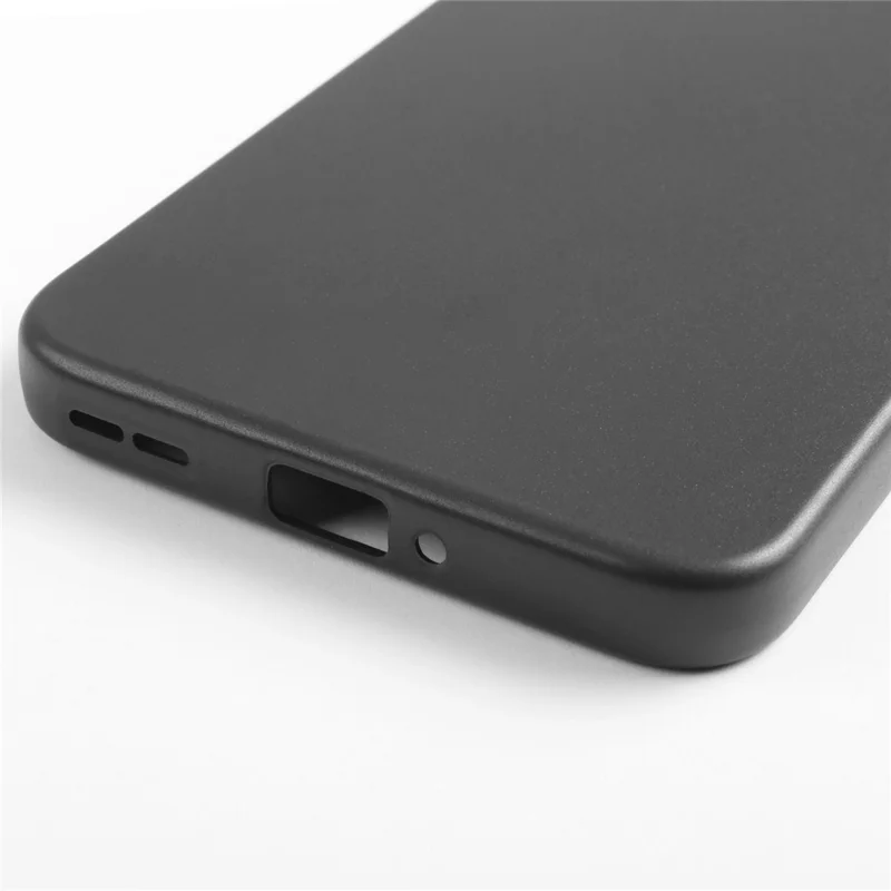 Bulk Purchasing Phone Case For OnePlus 15R 5G  /  Ace 6 5G  /  Ace 6T 5G Precise Cutouts 1.2mm TPU Matte Phone Cover - Black