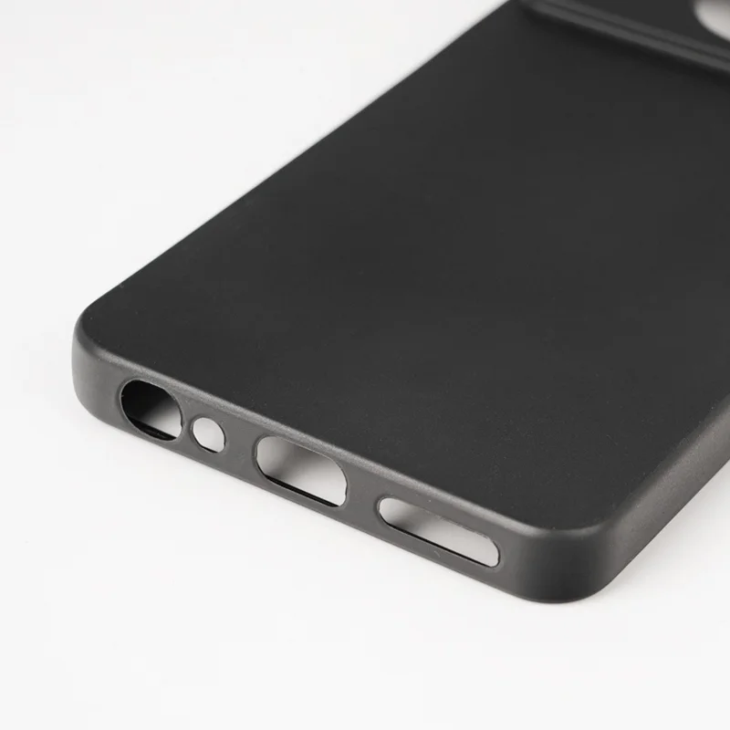Bulk Purchasing For ZTE Blade A75 Pro 5G Case Precise Cutouts 1.2mm TPU Matte Phone Cover - Black