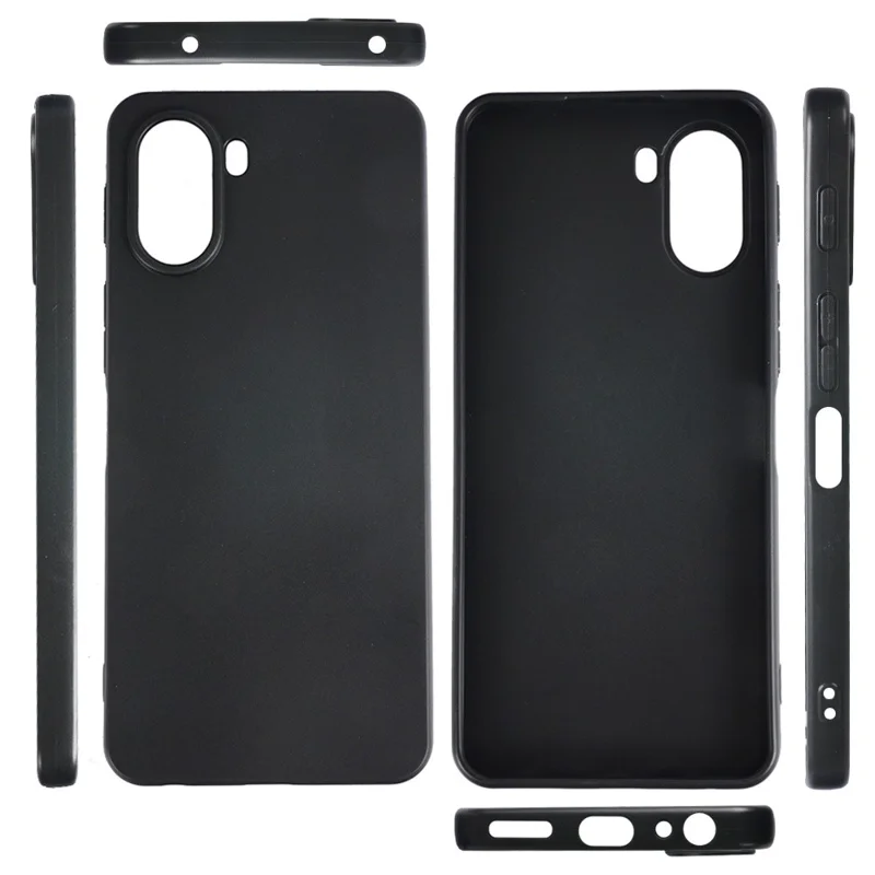 Bulk Purchasing For ZTE nubia S2 Case Precise Cutouts 1.2mm TPU Matte Phone Cover - Black