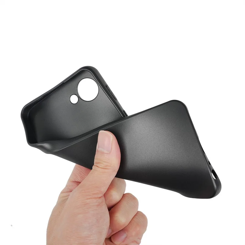 Bulk Purchasing Phone Case For ZTE nubia S2R  /  S2e  /  S2 Lite Precise Cutouts 1.2mm TPU Matte Phone Cover - Black