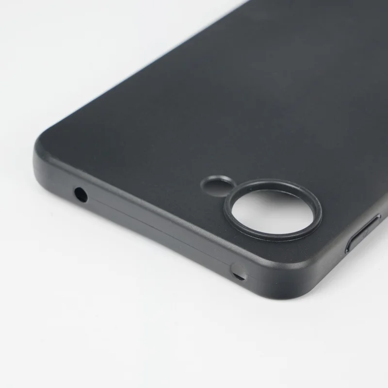 Bulk Purchasing Phone Case For ZTE nubia S2R  /  S2e  /  S2 Lite Precise Cutouts 1.2mm TPU Matte Phone Cover - Black