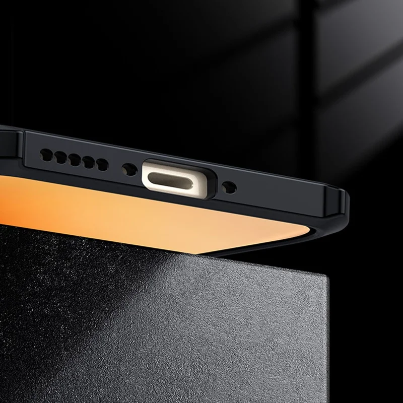 XUNDD For Samsung Galaxy S26 Ultra Case Dropproof TPU + Acrylic Clear Back Phone Cover - Black