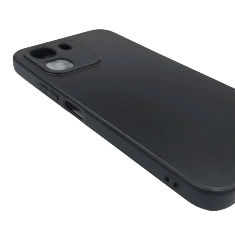 Оптовая продажа, 25 шт., чехол для телефона Oppo A6x 5G / A6x 4G, матовый чехол из ТПУ толщиной 1,2 мм — черный