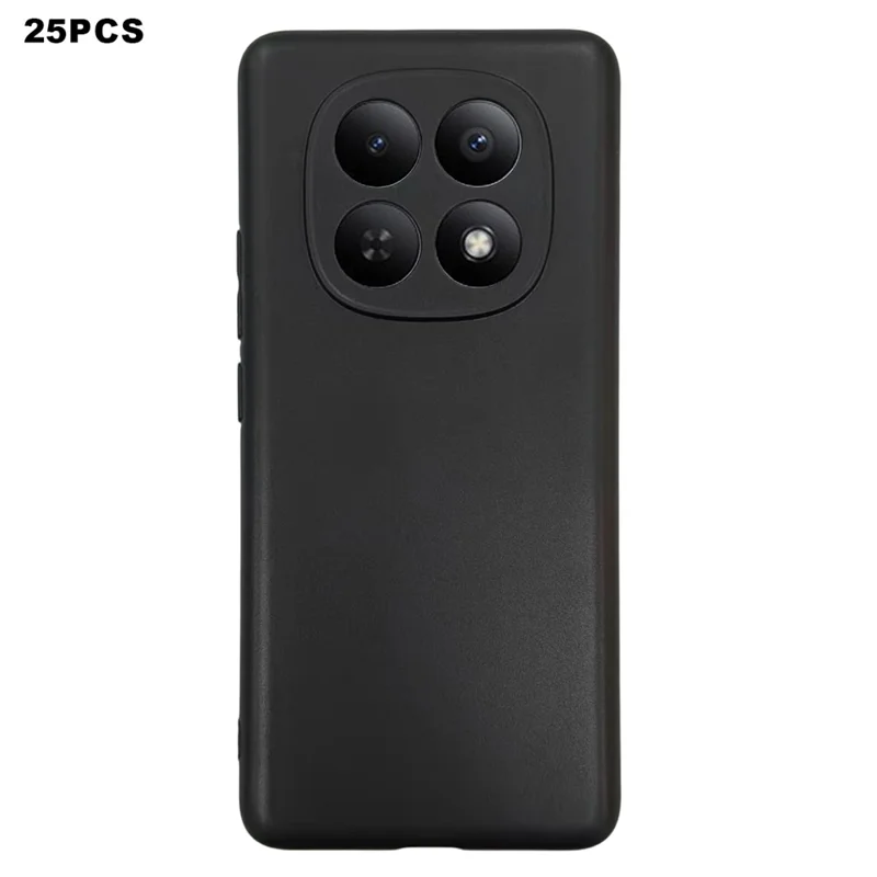 Bulk Purchasing 25Pcs For Xiaomi Redmi Note 15 4G (Global) Case 1.2mm TPU Matte Phone Cover - Black