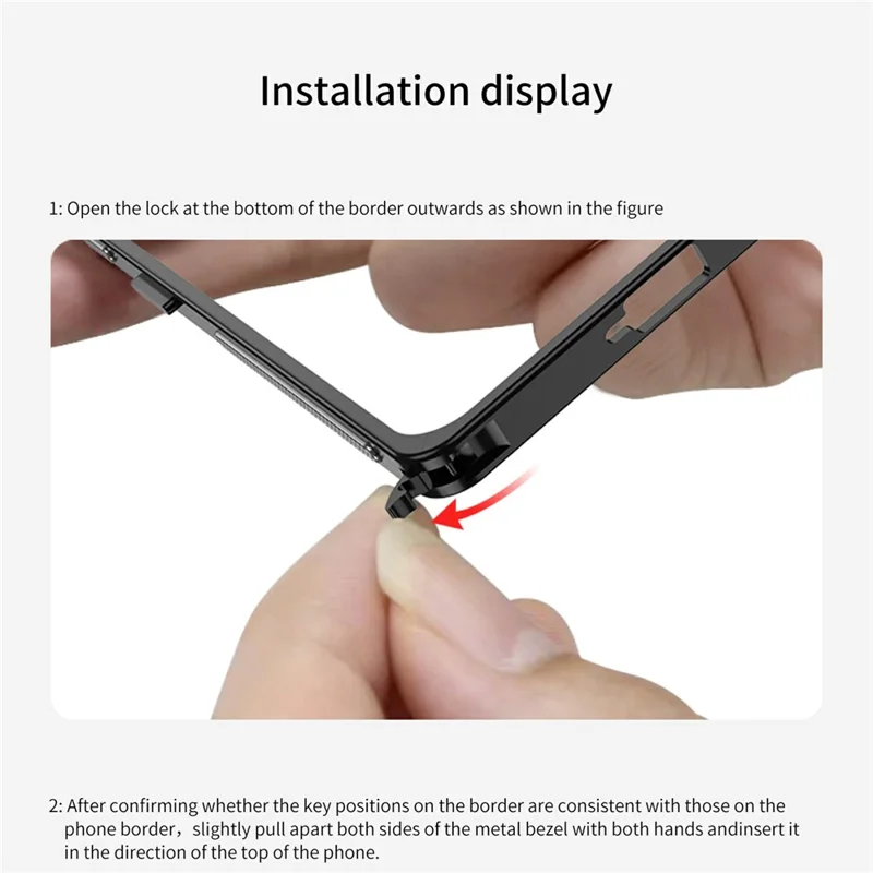 Pour Nothing Phone (3a) Lite 5G Étuis Pare-chocs Couverture à Dissipation de Chaleur avec Cadre Métallique et Protège-objectif - Gris