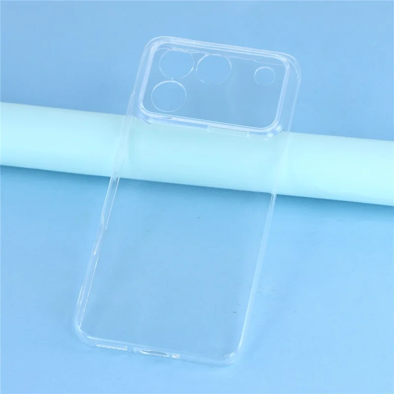 For Honor Win 5G Bagskydning Ultra Tynd Fleksibel TPU Clear Telefonbeskyttelsesdæksel - Transparent