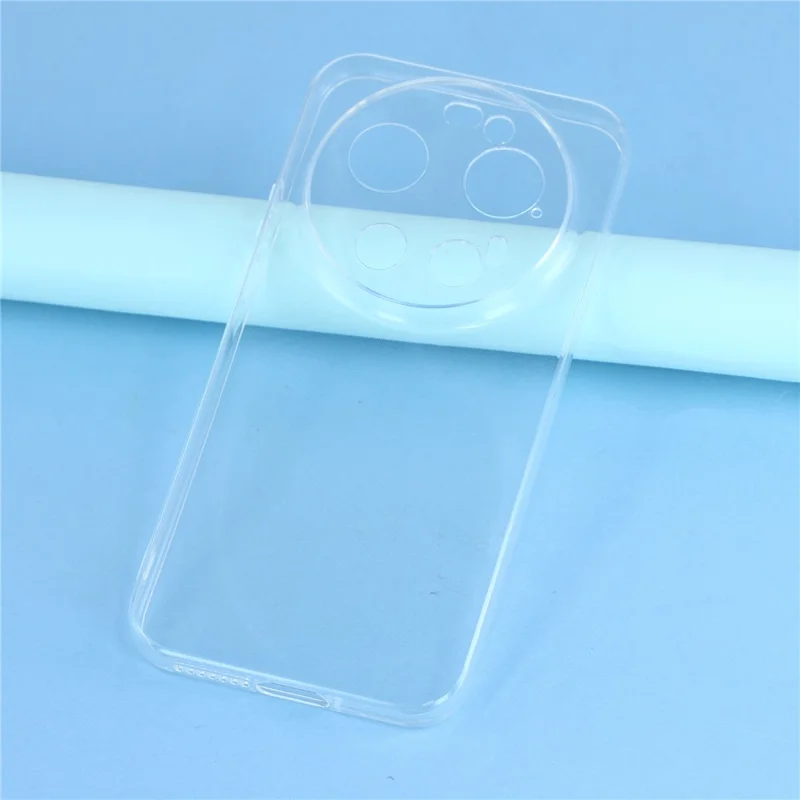 For Xiaomi 17 Ultra 5G Back Cover Ultra Thin Flexible TPU Clear Phone Case - Transparent