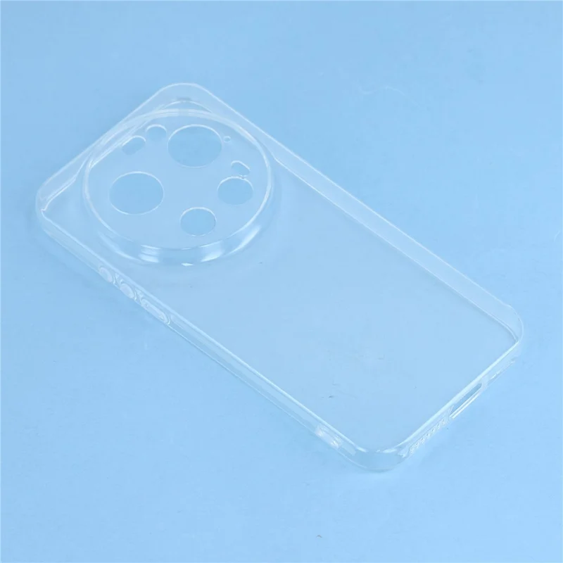 For Xiaomi 17 Ultra 5G Back Cover Ultra Thin Flexible TPU Clear Phone Case - Transparent