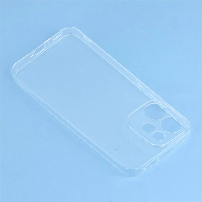 For Oppo Reno15 F 5G Back Cover Ultra Thin Flexible TPU Clear Phone Case - Transparent
