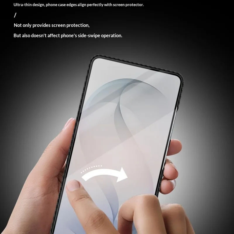 GKK For Samsung Galaxy S26 Ultra Case 600D Fine Carbon Fiber Texture Hard PC Phone Back Cover - Orange