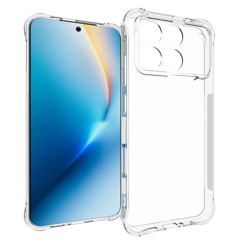For Honor Win 5G TPU Case Antislip Anti-drop Telefonbeskyttelse - Transparent