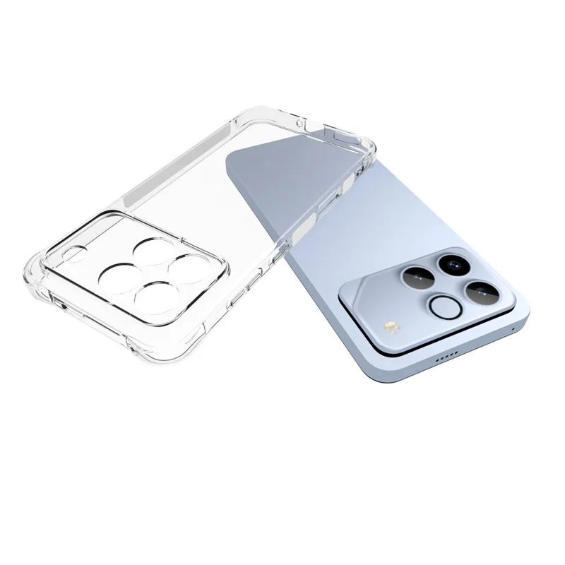 For Honor Win 5G TPU Case Antislip Anti-drop Telefonbeskyttelse - Transparent