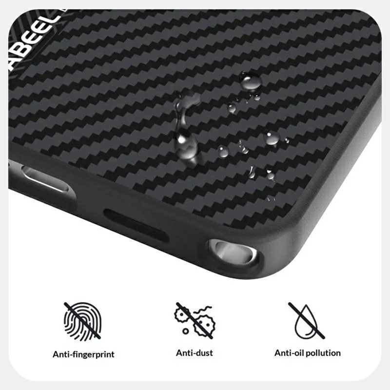 ABEEL For Samsung Galaxy S26 Magnetic Case PC + TPU + Aluminum Alloy + PU Leather Slim Phone Back Cover - Texture 3