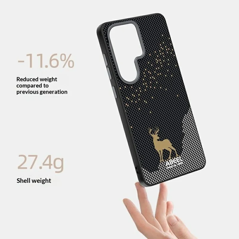 ABEEL For Samsung Galaxy S26 Magnetic Case Ultra Slim PC TPU Phone Back Cover - Deer