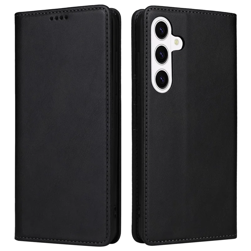 For Samsung Galaxy S26 / S26 Pro Case RFID Blocking PU Leather Phone Wallet Cover - Black