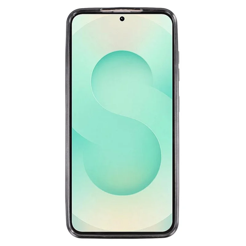 Für Samsung Galaxy S26+ Hülle mit Strasssteinen verziert, 3D-Schmetterlingsdesign, TPU-Handyhülle mit Glitzerpapier - Schwarz