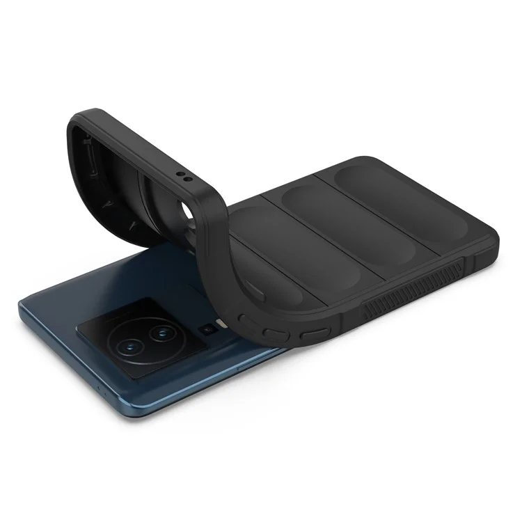 Couverture de Téléphone Pour Vivo Iqoo Neo7 5G, Soft TPU Protective Shell Phone Phone Back Protector Case - le Noir