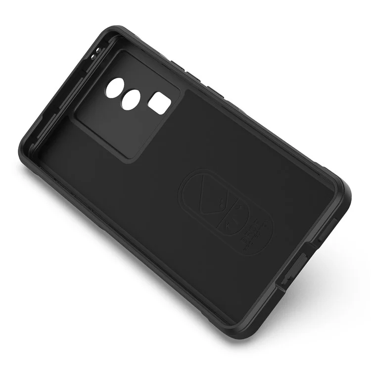 Couverture de Téléphone Pour Vivo Iqoo Neo7 5G, Soft TPU Protective Shell Phone Phone Back Protector Case - le Noir