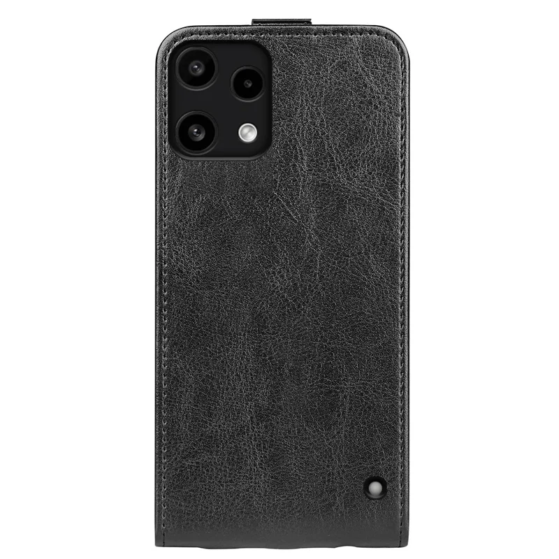 For Nothing Phone (3a) Lite 5G Case with Card Slots Vertical Flip Leather Phone Cover - Black