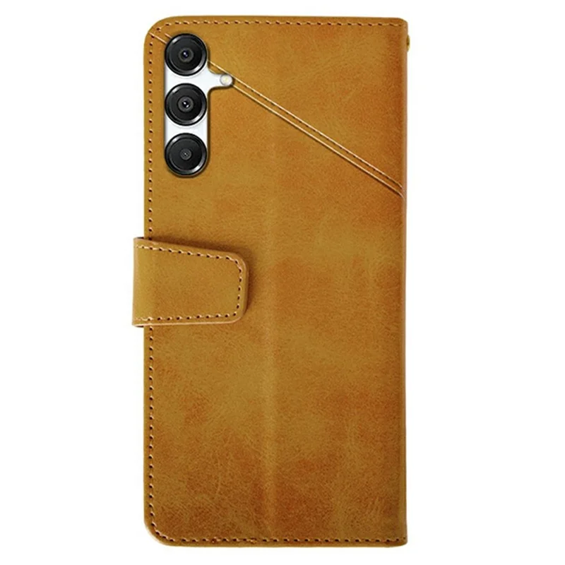 IDEWEI For Samsung Galaxy S26  /  S26 Pro Case Leather Wallet Phone Cover Stand Calf Texture - Brown