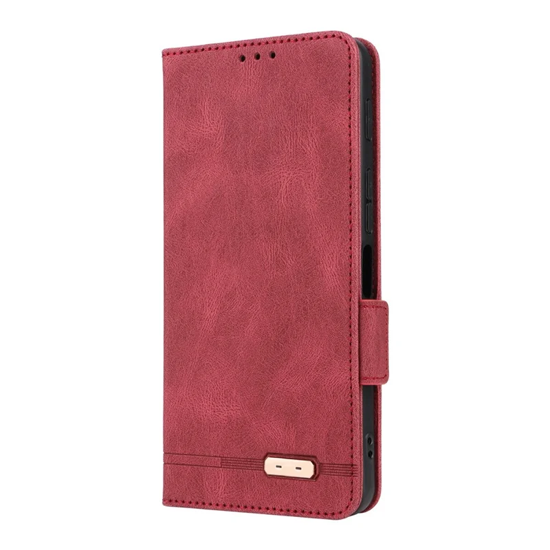 Phone Case for ZTE nubia S2R  /  S2e  /  S2 Lite Leather Wallet Flip Phone Cover with Hardware Decor - Rose