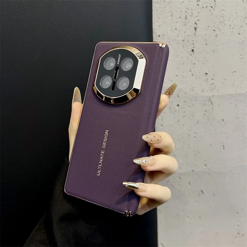 Cover per Huawei Mate X7, Custodia in PC Rigido con Texture Soft Touch - Viola