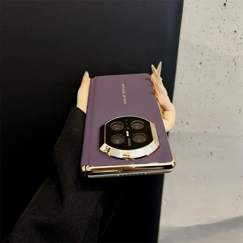 Cover per Huawei Mate X7, Custodia in PC Rigido con Texture Soft Touch - Viola