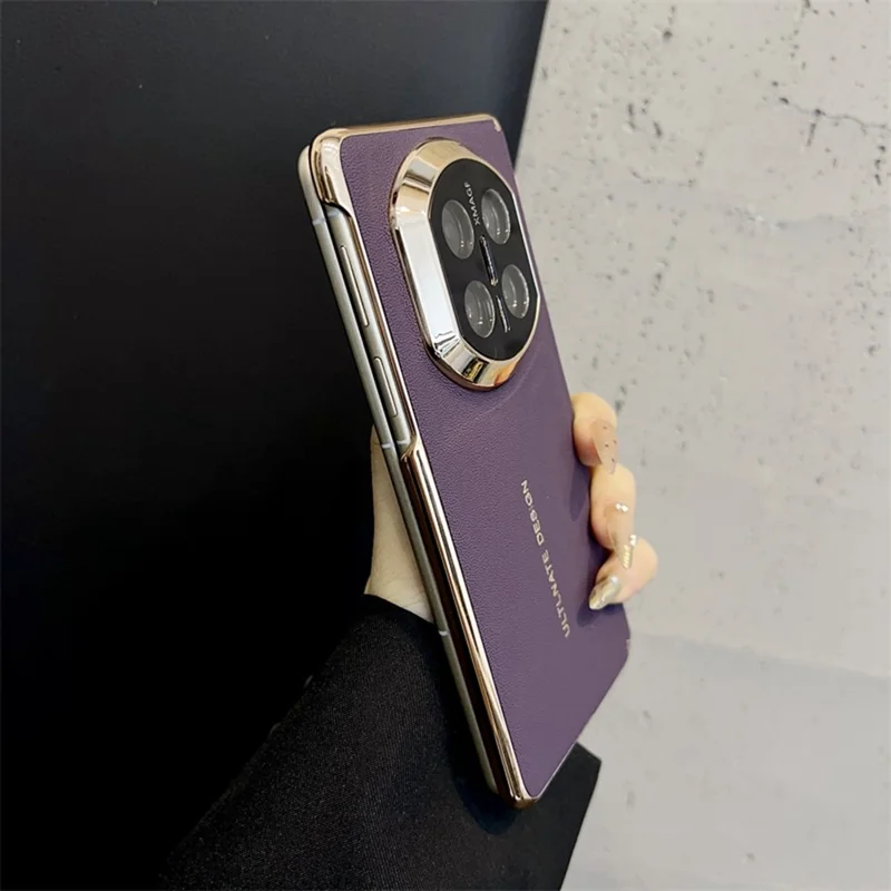 Cover per Huawei Mate X7, Custodia in PC Rigido con Texture Soft Touch - Viola