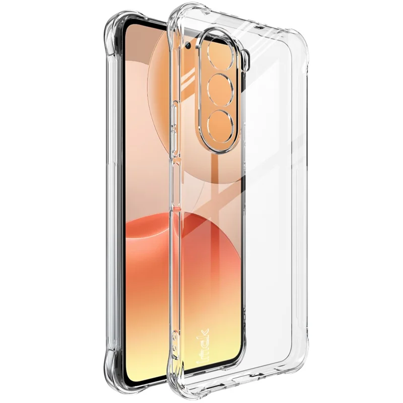 IMAK For Realme P4x 5G Case TPU Phone Cover Airbag Shockproof Protection - Transparent
