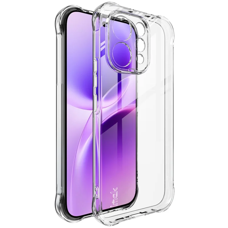 IMAK Für vivo S50 5G Hülle TPU Handyhülle Airbag Stoßfest Schutz