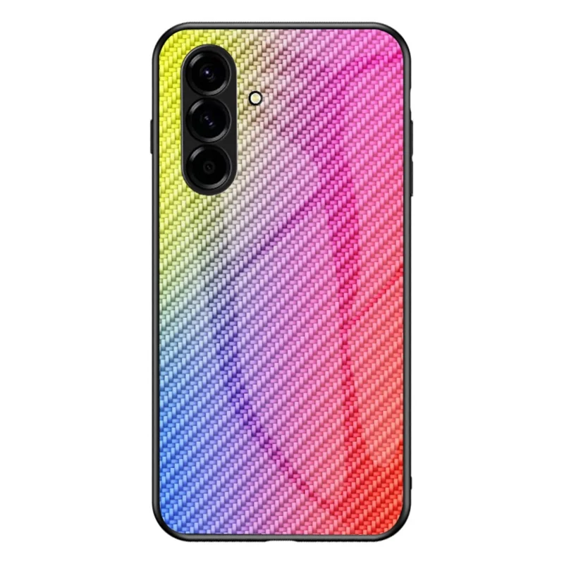 For Samsung Galaxy A27 Case Tempered Glass Shockproof Phone Cover - Colorful Fiber