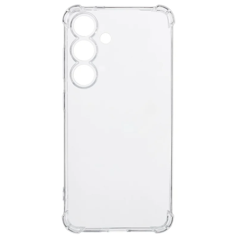 Für Samsung Galaxy A17 4G / A17 5G Transparente TPU-Hülle Verstärkte Ecken Stoßfeste Handyhülle