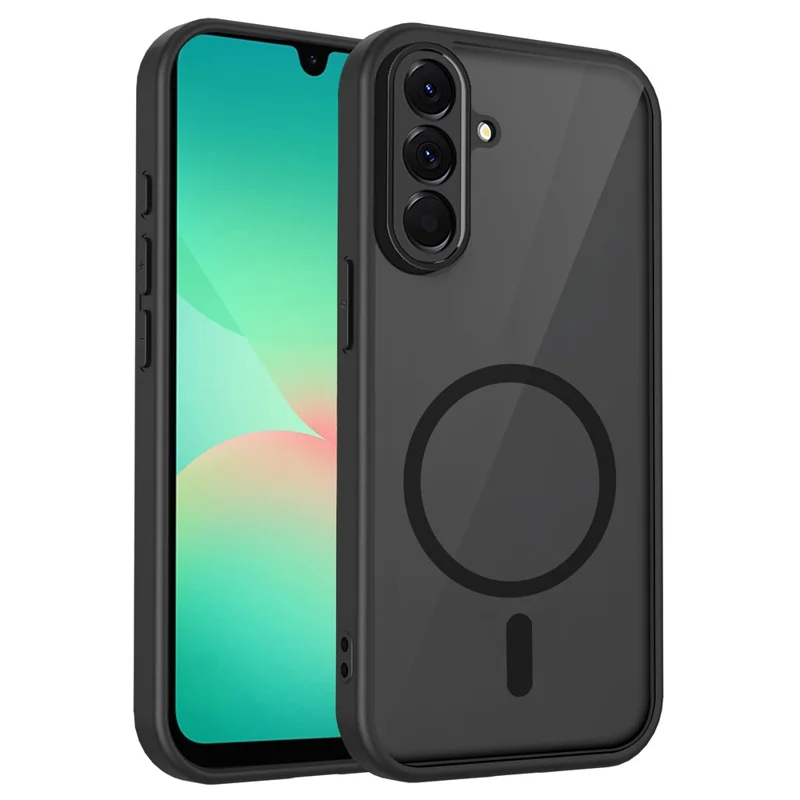 For Samsung Galaxy S26 / S26 Pro Magnetic Case Skin Touch Matte PC + TPU Anti-Drop Phone Cover - Translucent