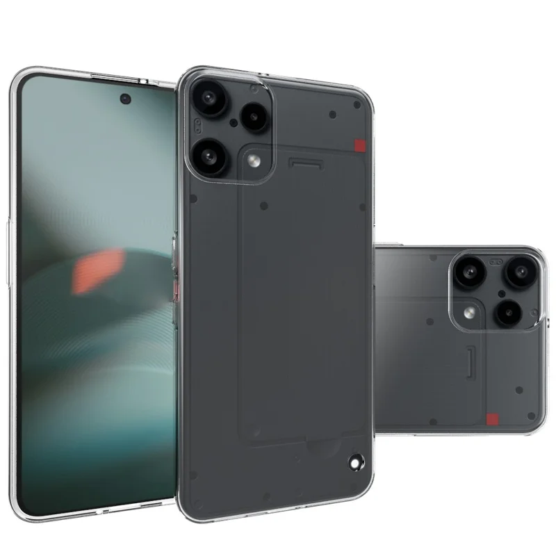 10Pcs  /  Pack For Nothing Phone (3a) Lite 5G Case Watermark Free TPU Protective Phone Cover - Transparent