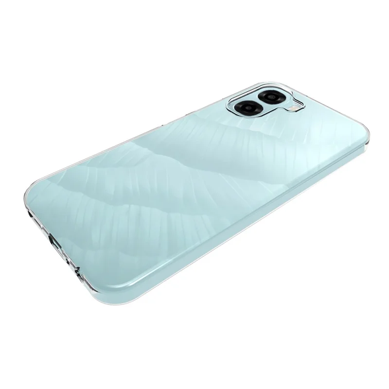 10 sztuk / opakowanie Dla Oppo A6x 5G / A6x 4G Etui bez śladów wodnych przezroczysta ochronna obudowa z TPU - Przezroczyste
