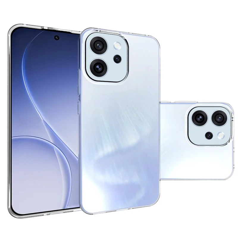 10 Pièces / Pack pour Étui Oppo Reno15 F 5G, Coque Transparente en TPU sans Marques d'Eau, Protection pour Téléphone - Transparent