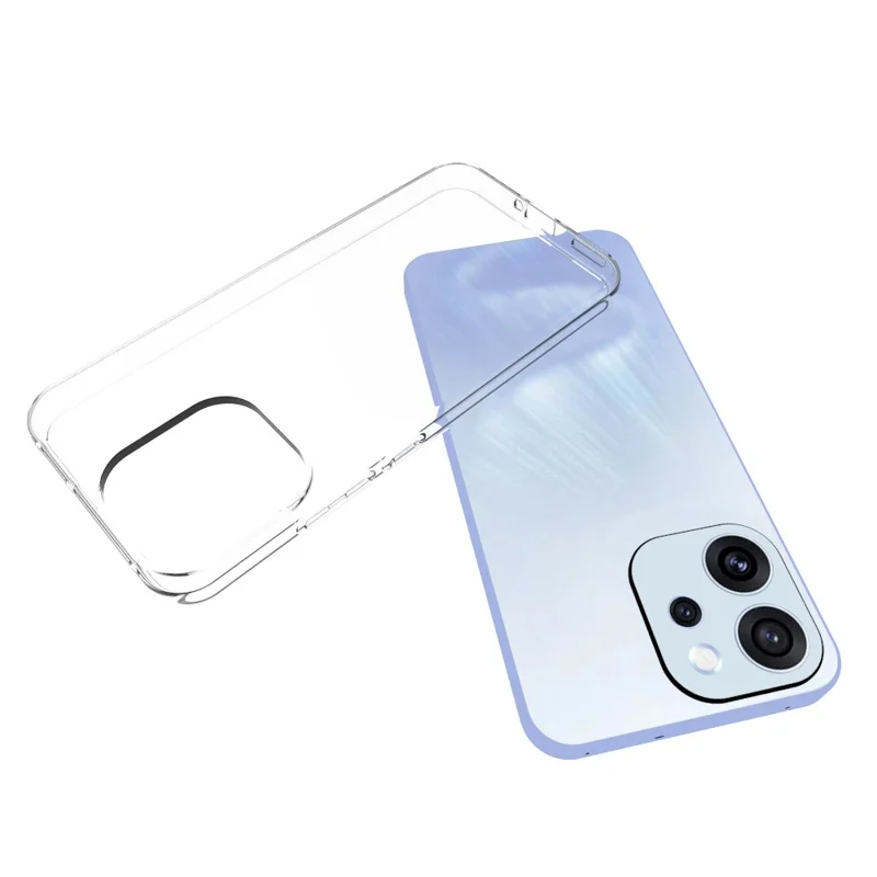 10 Pièces / Pack pour Étui Oppo Reno15 F 5G, Coque Transparente en TPU sans Marques d'Eau, Protection pour Téléphone - Transparent