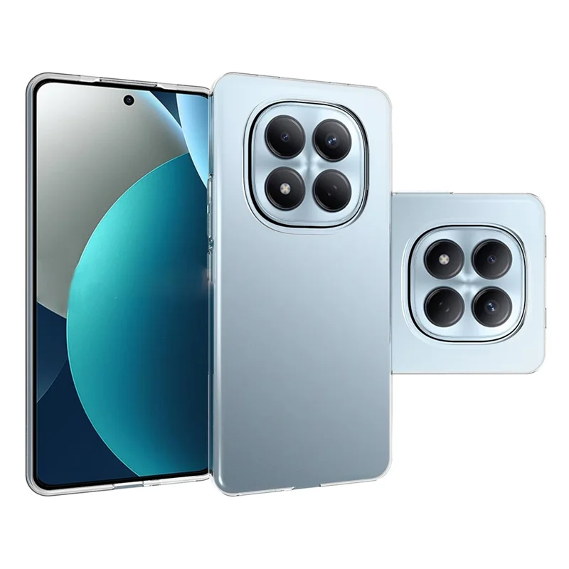 10 pièces / pack de coque pour Xiaomi Redmi Note 15 Pro 4G (Global) - Housse de protection TPU sans traces d'eau - Transparent