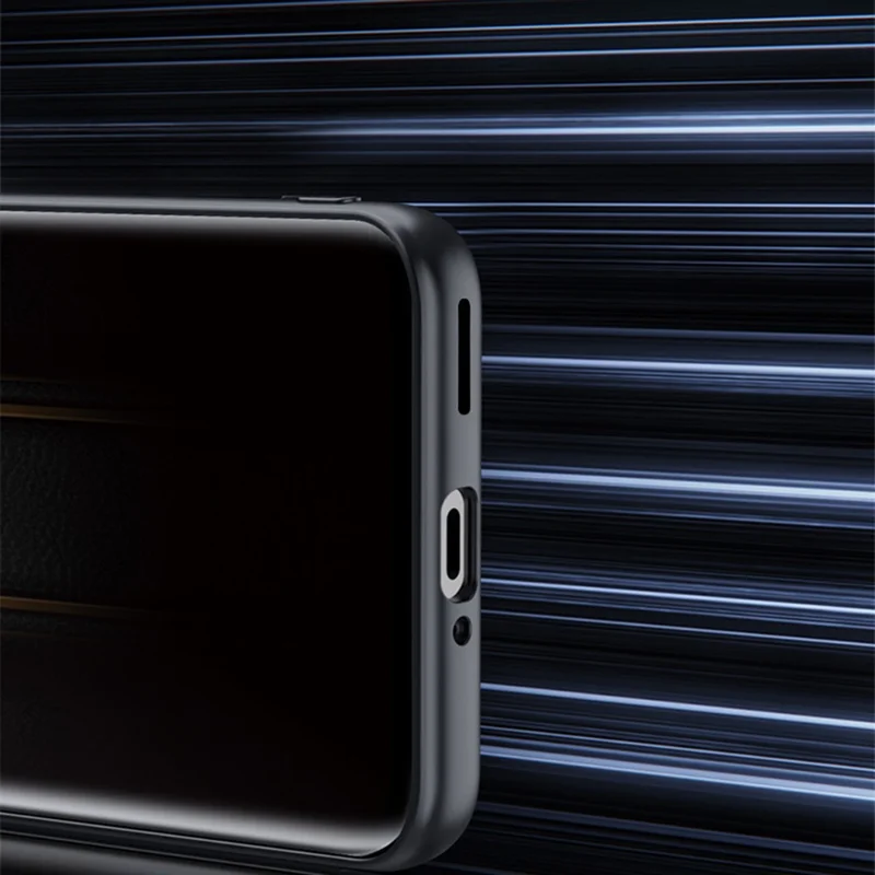 For Honor Magic8 5G Case X-Patterned TPU PU Leather PC Anti-Drop Phone Cover - Brown