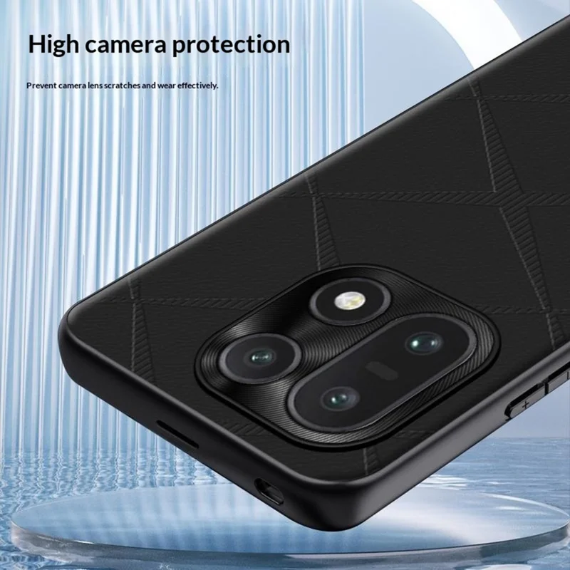 For OnePlus 15 5G Case X-Patterned TPU PU Leather PC Anti-Drop Phone Cover - Green