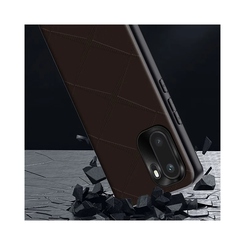 For OnePlus Ace 6 5G Case X-Patterned TPU PU Leather PC Anti-Drop Phone Cover - Green