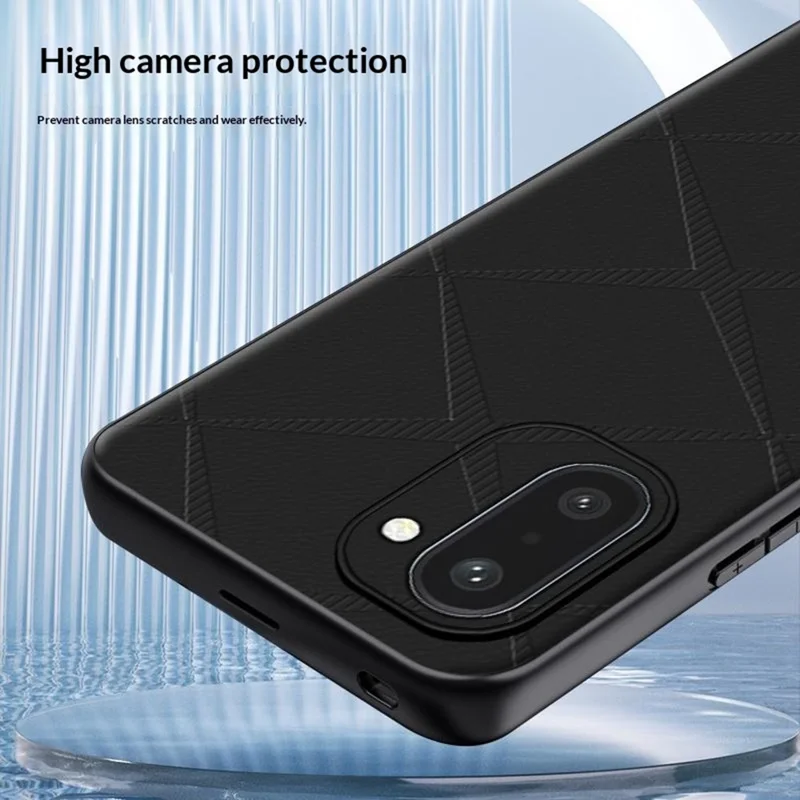 For OnePlus Ace 6T 5G Case X-Patterned TPU PU Leather PC Anti-Drop Phone Cover - Grey