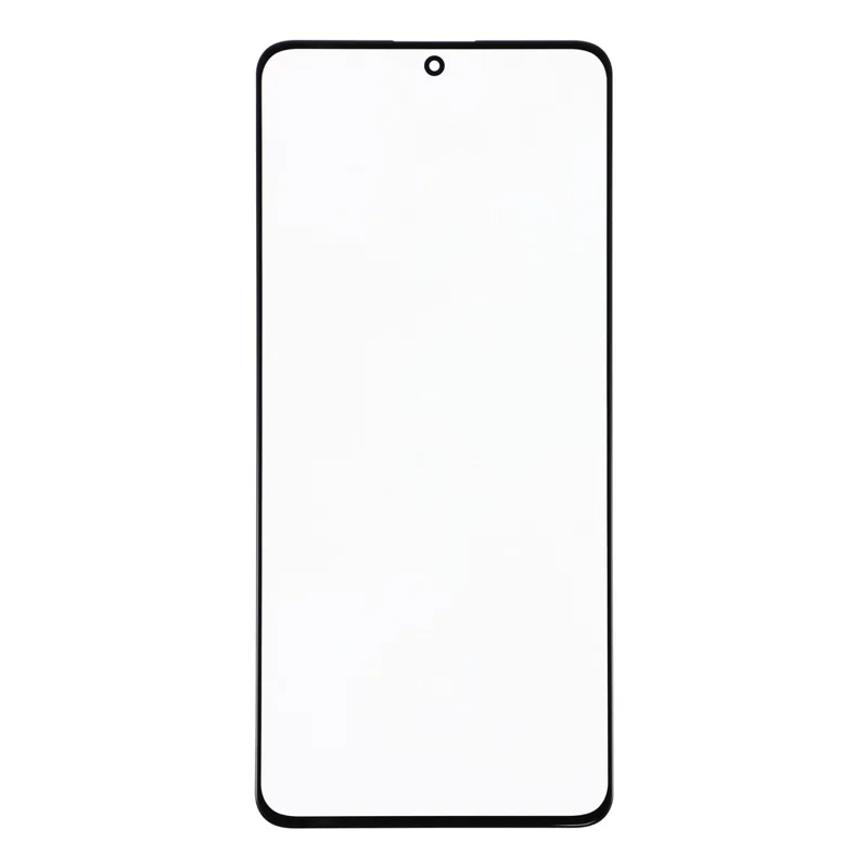 Lente in Vetro Anteriore per Xiaomi Poco X6 Pro 5G / Redmi K70E 5G con Adesivo OCA (senza Logo) - Nero