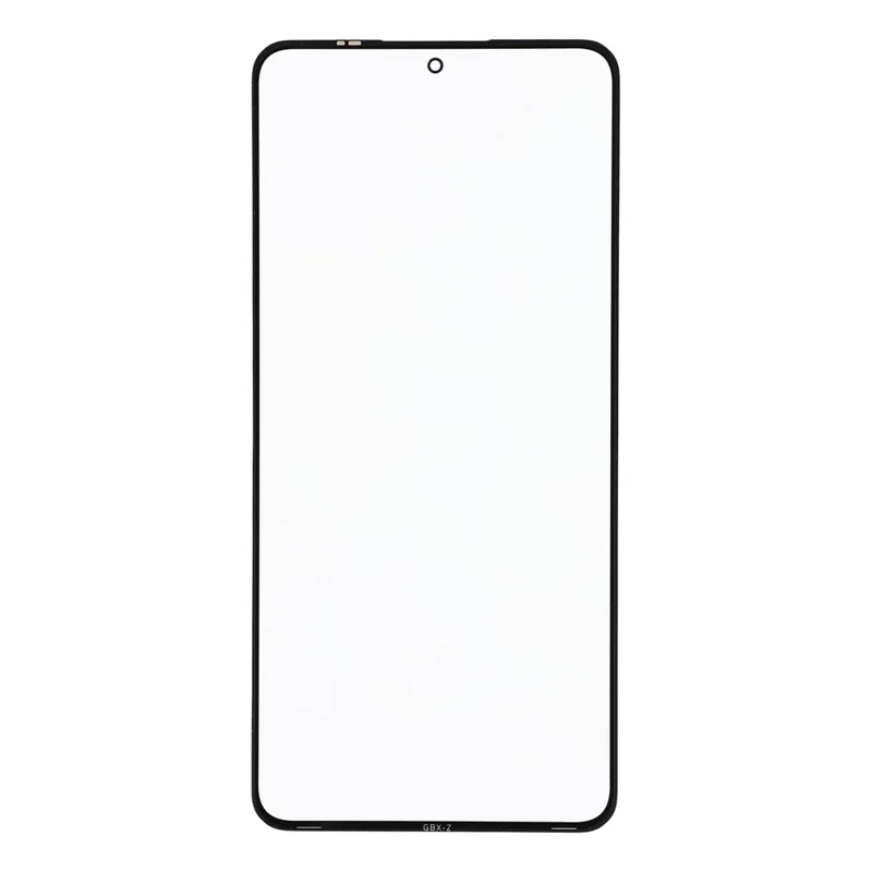 Per Xiaomi Redmi K50 Ultra Obiettivo Vetro Schermo Anteriore + Parte Adesiva OCA (senza Logo) - Nero