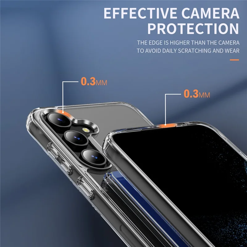 Transparante beschermhoes met kaarthouder voor Samsung Galaxy S26+ - TPU telefoonhoes