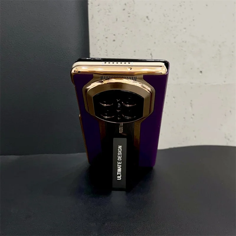 Cover per Huawei Mate X7 con Supporto in Pelle e PC - Verde