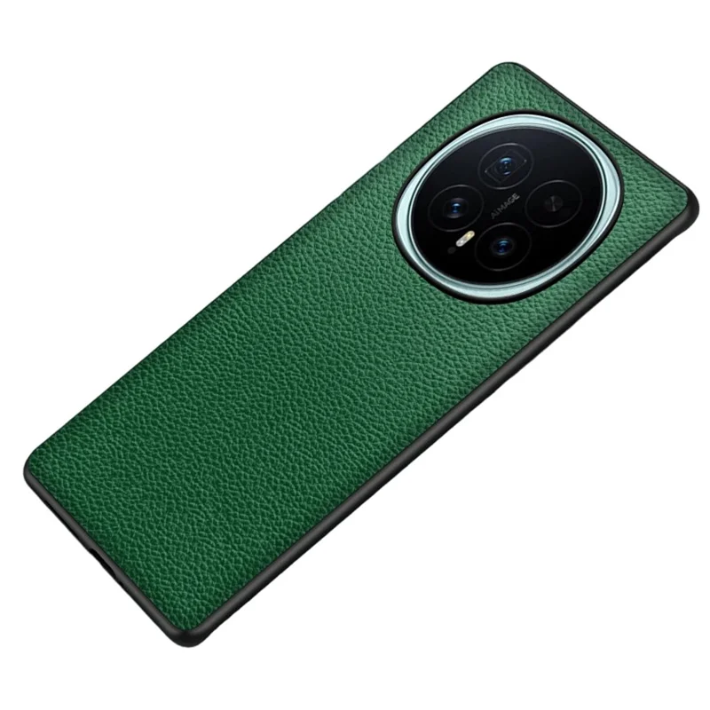 For Honor Magic8 5G Case Litchi Texture PU Leather Coated PC + TPU Protective Phone Back Cover - Green
