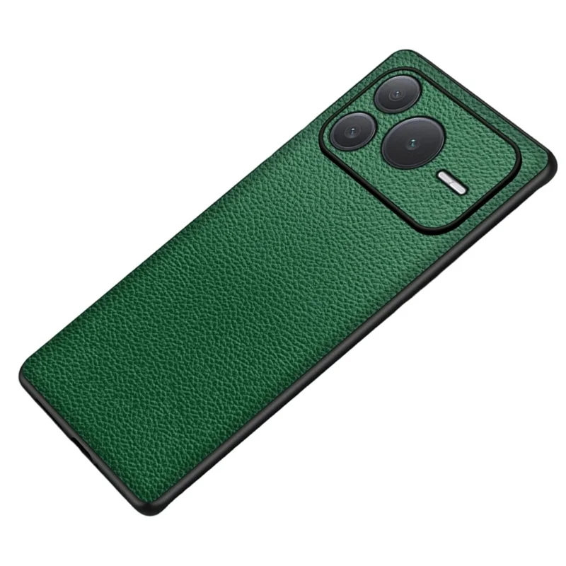 For Honor Power2 5G Case Litchi Texture PU Leather Coated PC + TPU Protective Phone Back Cover - Green