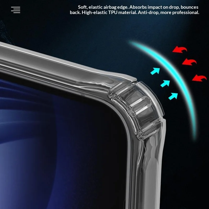 Acquisto all'ingrosso per custodia Samsung Galaxy A57 5G, ritagli precisi, porta carte, antiurto, trasparente, cover posteriore in TPU - trasparente