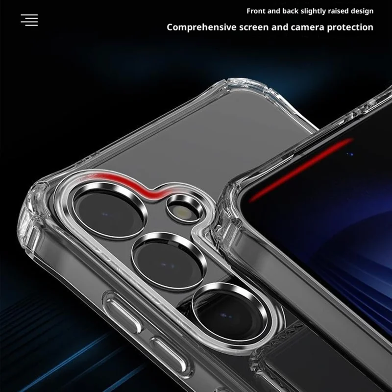 Acquisto all'ingrosso per custodia Samsung Galaxy A57 5G, ritagli precisi, porta carte, antiurto, trasparente, cover posteriore in TPU - trasparente